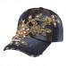  Glitter Rhinestone Bling Hats Adjustable Denim Baseball Cap Tennis Hat  eb-59628894